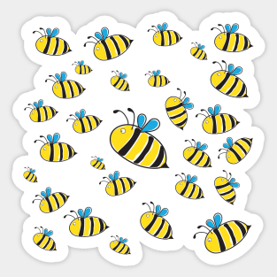 Bees Sticker